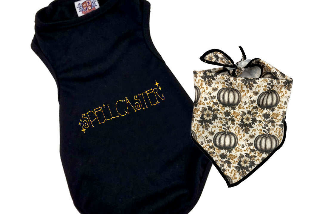 Halloween Dog Bandana Costume | Spellcaster
