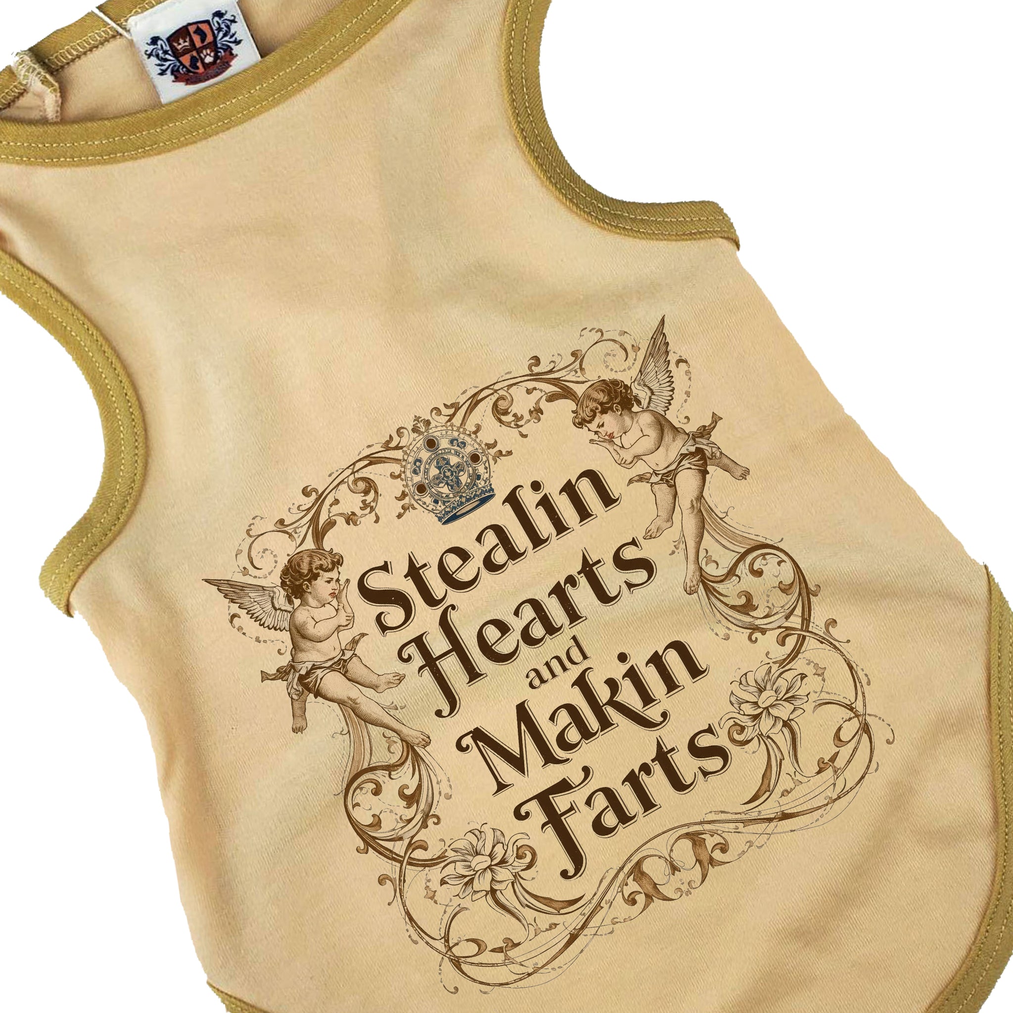 Dog Shirt | Cupid Stealin' Hearts & Makin' Farts