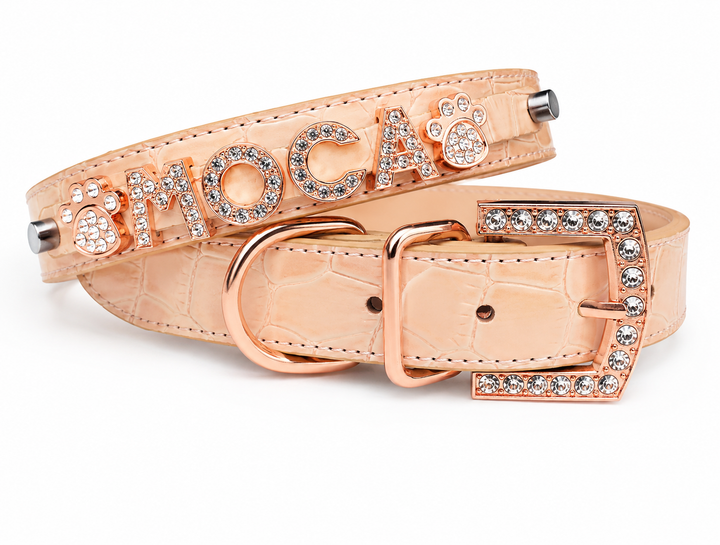 Sunset Rosé Personalized Pet Collar
