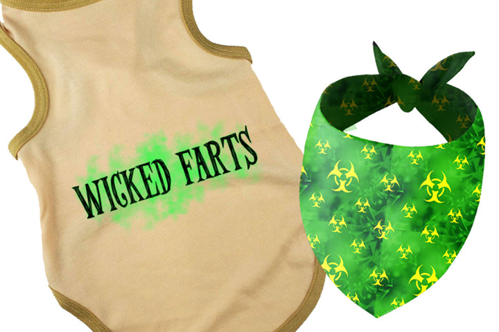 Halloween Dog Bandana Costume | Wicked Farts