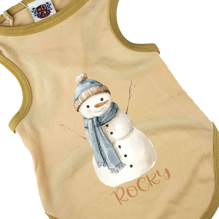 Holiday Dog Shirt | Personalized Winter Snowfriend