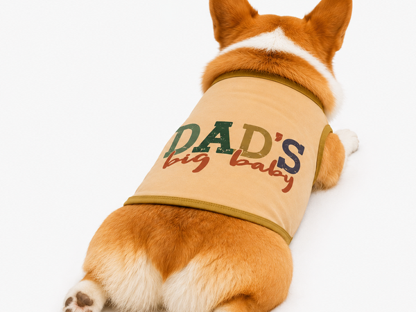 Dad's Big Baby Dog Tee