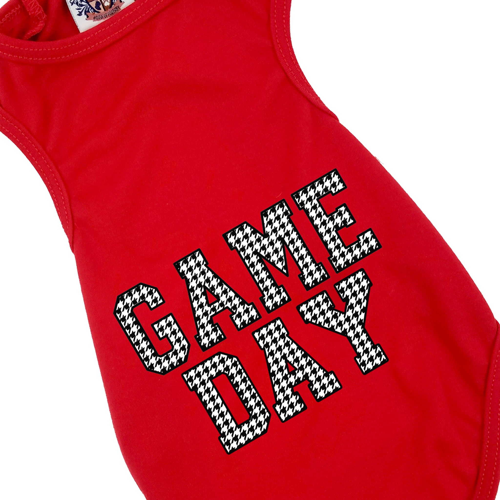 Dog Shirt | Houndstooth Game Day