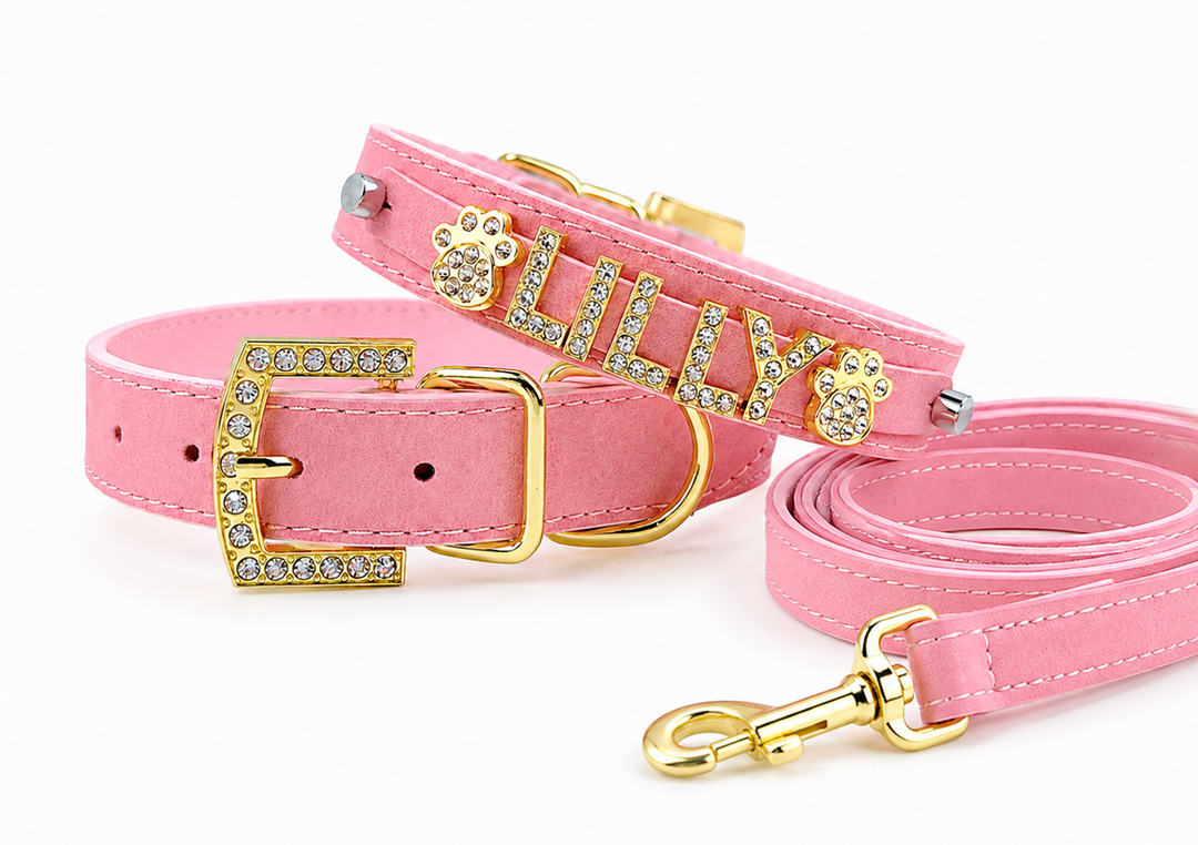 Collar | Baby Pink Suede
