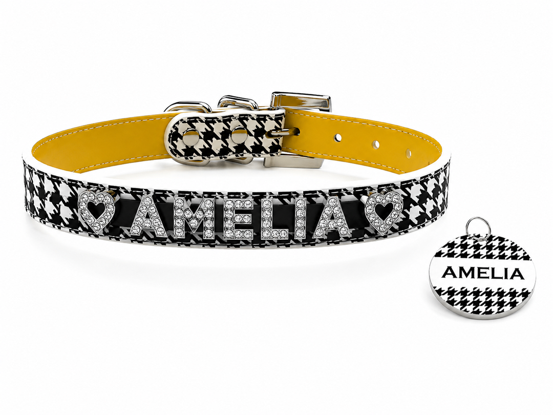 Collar | Houndstooth