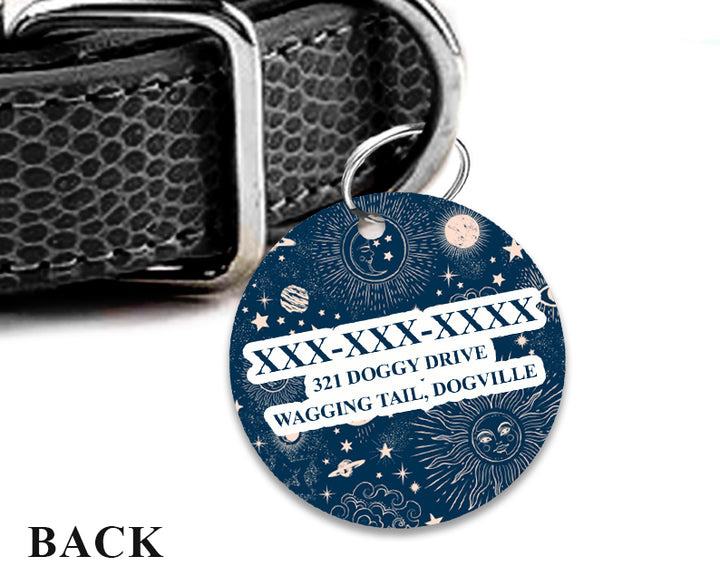 Pet ID Tag | Constellation Blue
