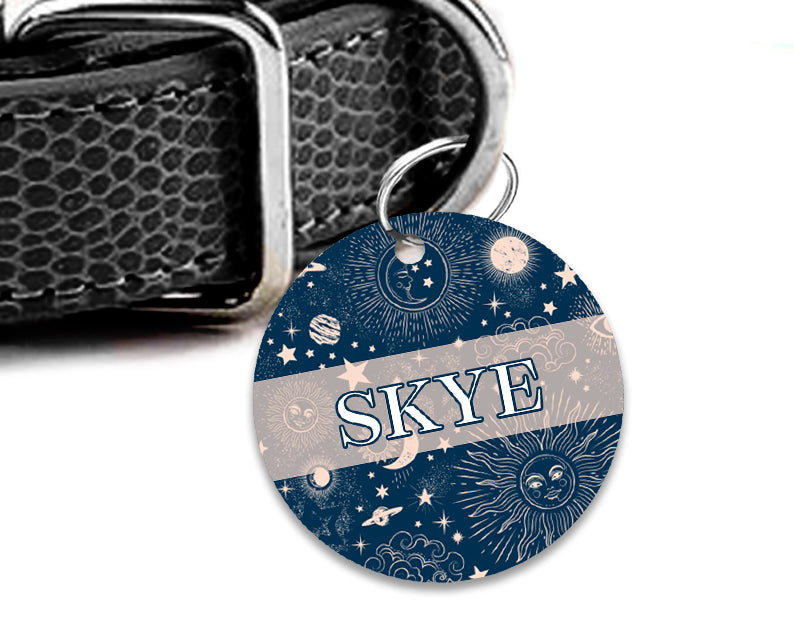 Pet ID Tag | Constellation Blue