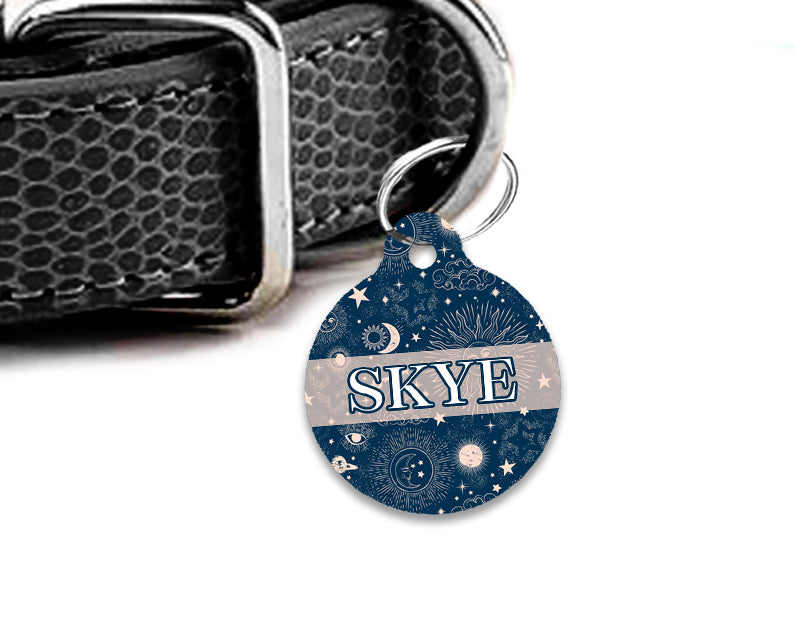 Pet ID Tag | Constellation Blue