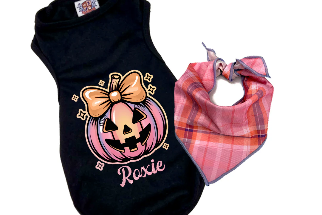 Coquette Pumpkin Halloween Dog Costume
