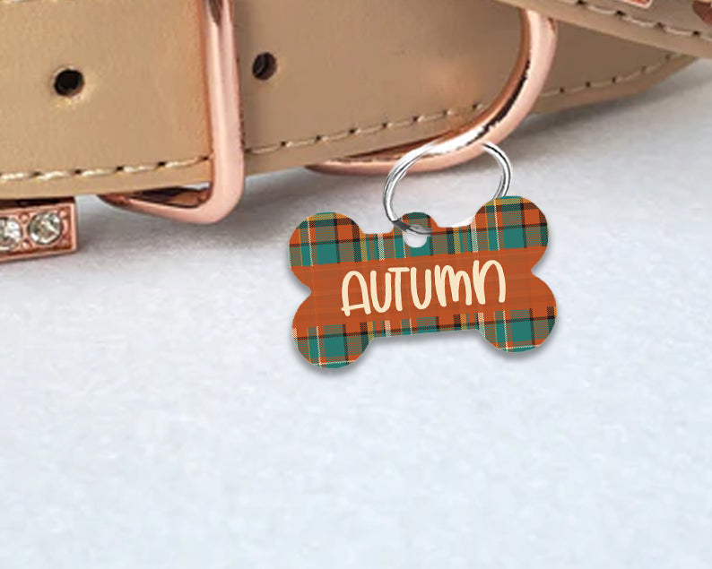 Pet ID Tag | Dapper Plaid