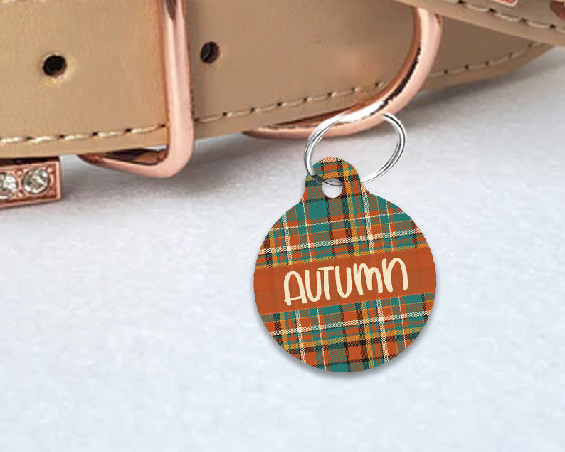 Pet ID Tag | Dapper Plaid