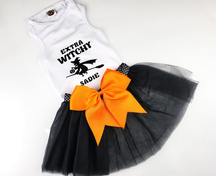 Halloween Dog Outfit | Extra Witchy Witch Dog Costume