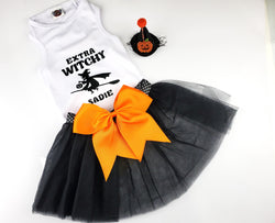 Halloween Dog Outfit | Extra Witchy Witch Dog Costume
