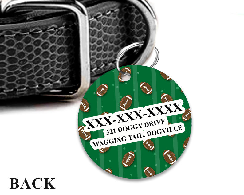 Pet ID Tag | The Football Star