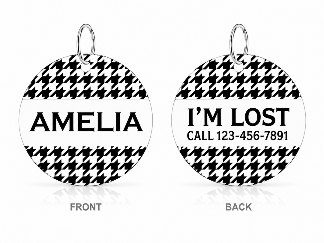 Collar | Houndstooth