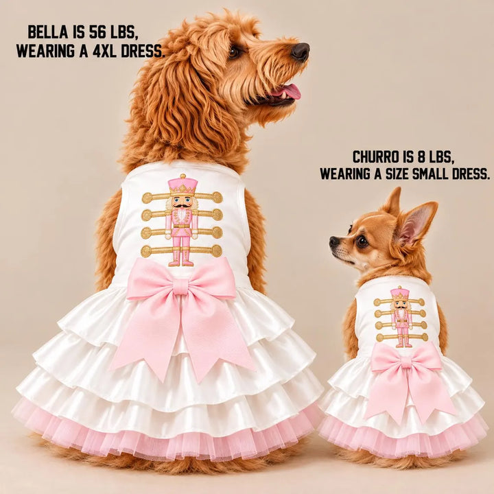 Holiday Dog Dress | The Nutcracker Princess in Pink