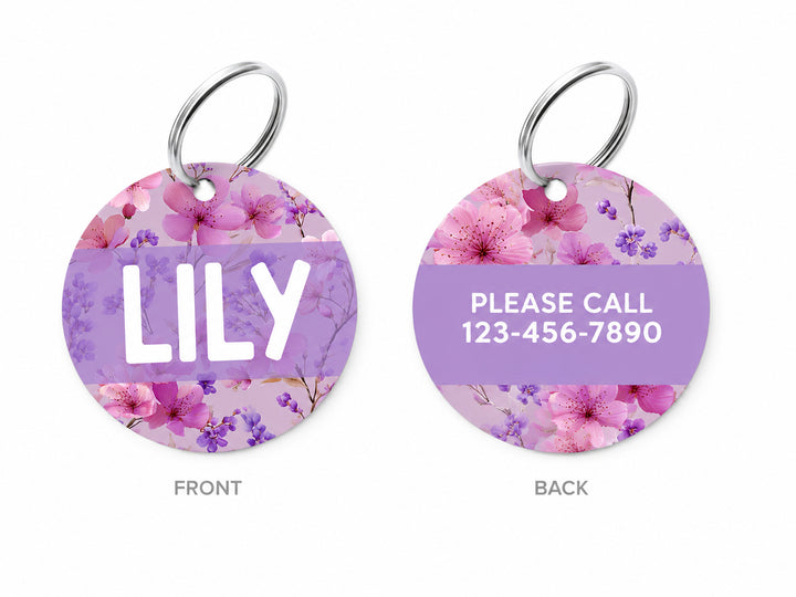 Lavender Sparkle Pet Collar