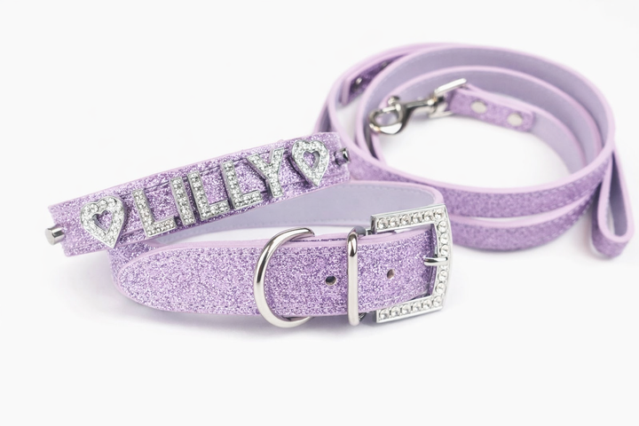 Lavender Sparkle Pet Collar