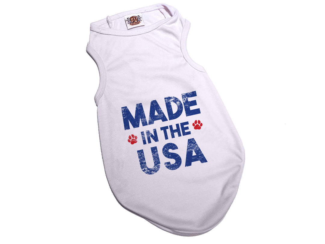 Made In The USA Dog Tee