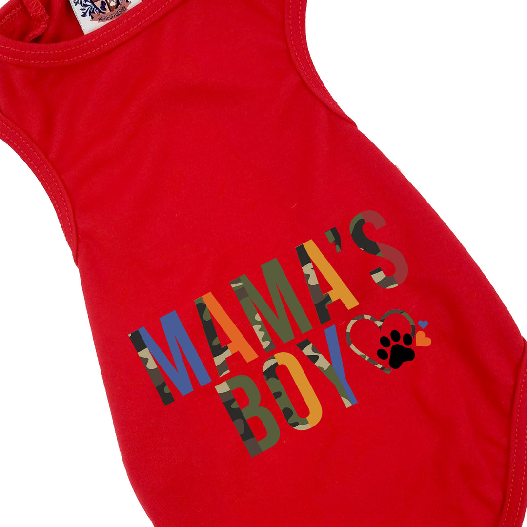 Dog Shirt | Mama's Boy