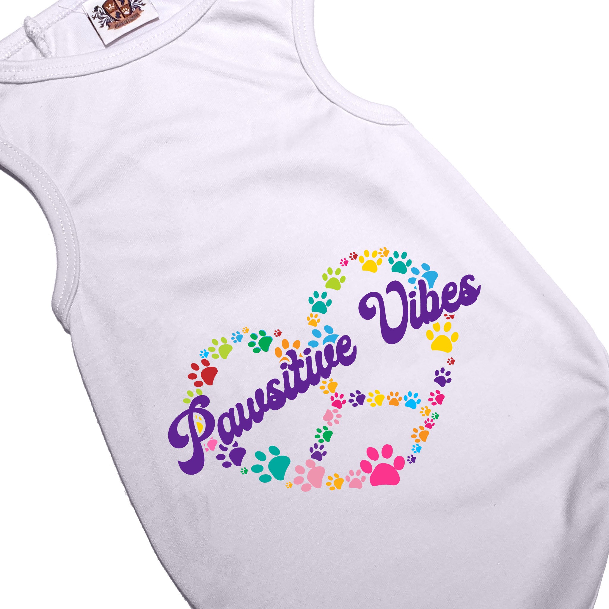 Dog Shirt | Pawsitive Vibes Tee
