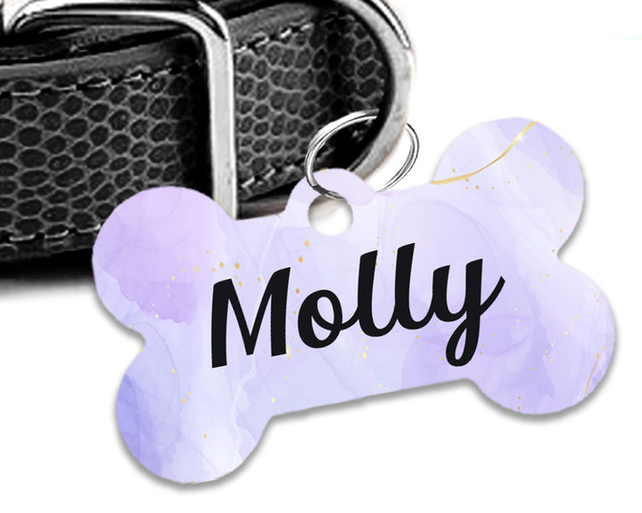 Pet ID Tag | The Periwinkle Marble