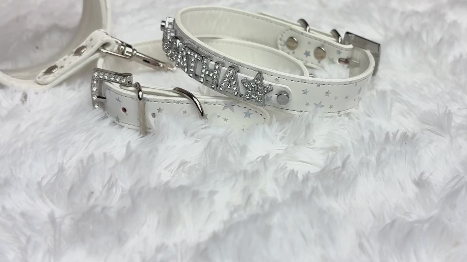Personalized Collar | Metallic Star