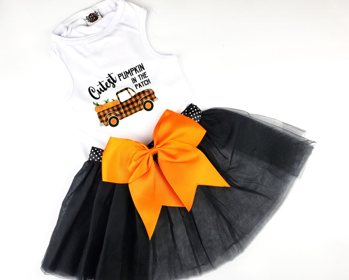 Halloween Dog Outfit | Cutest Pumpkin In The Patch Witch Dog Costume