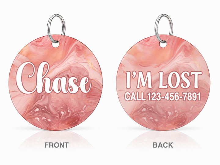 Collar | Rose Gold And White