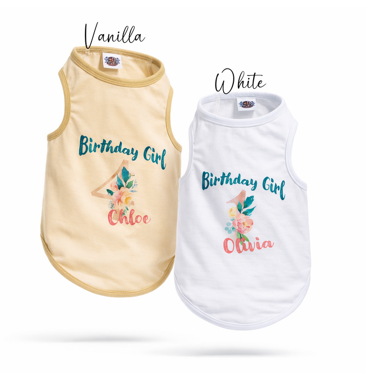 Personalized Garden Girl Birthday outfit | Birthday Girl