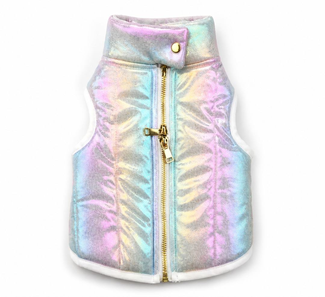 Reflective Unicorn Step-in pet jacket