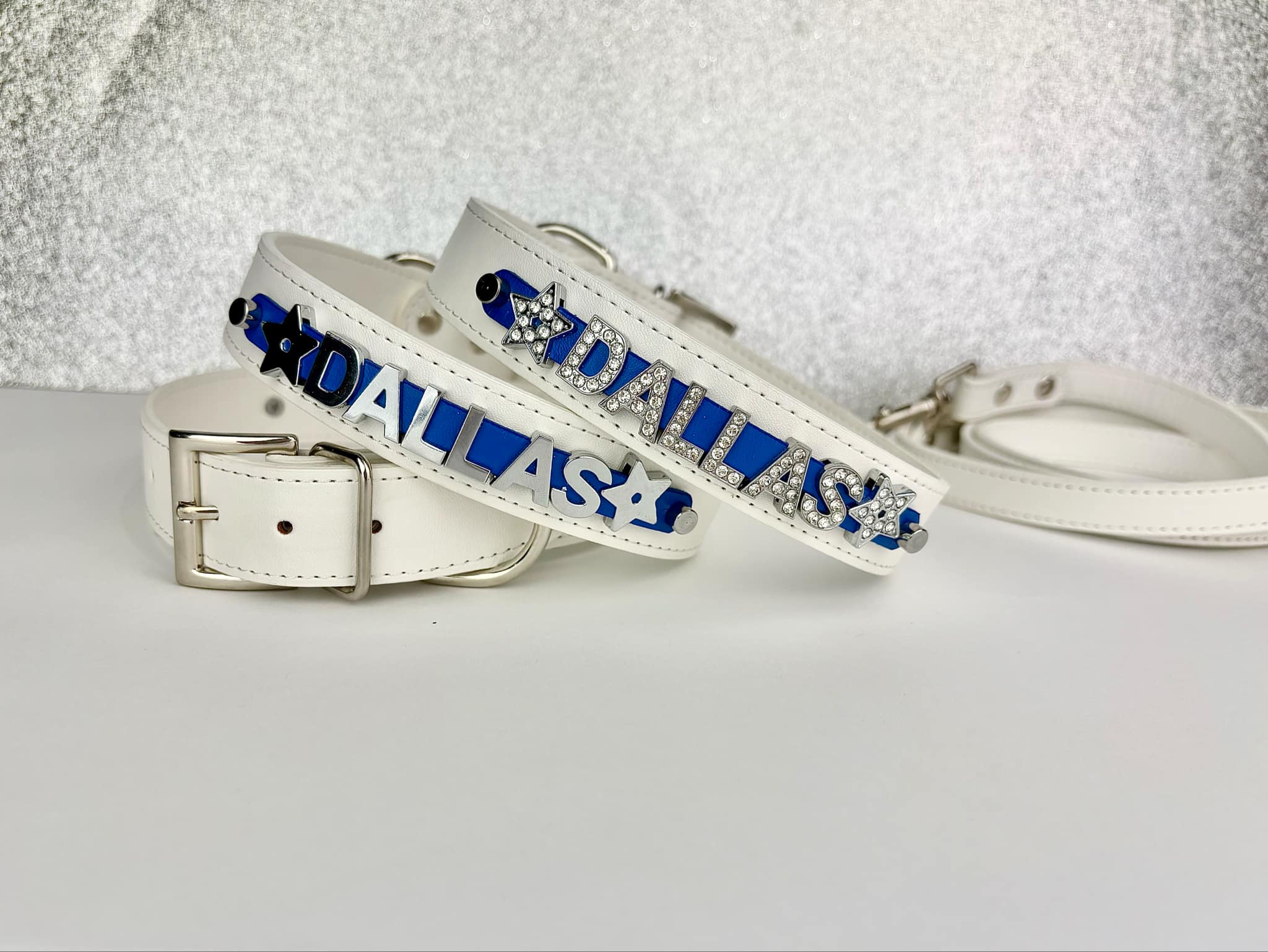 White Spirit Series Personalized Collar | 9 Color Options