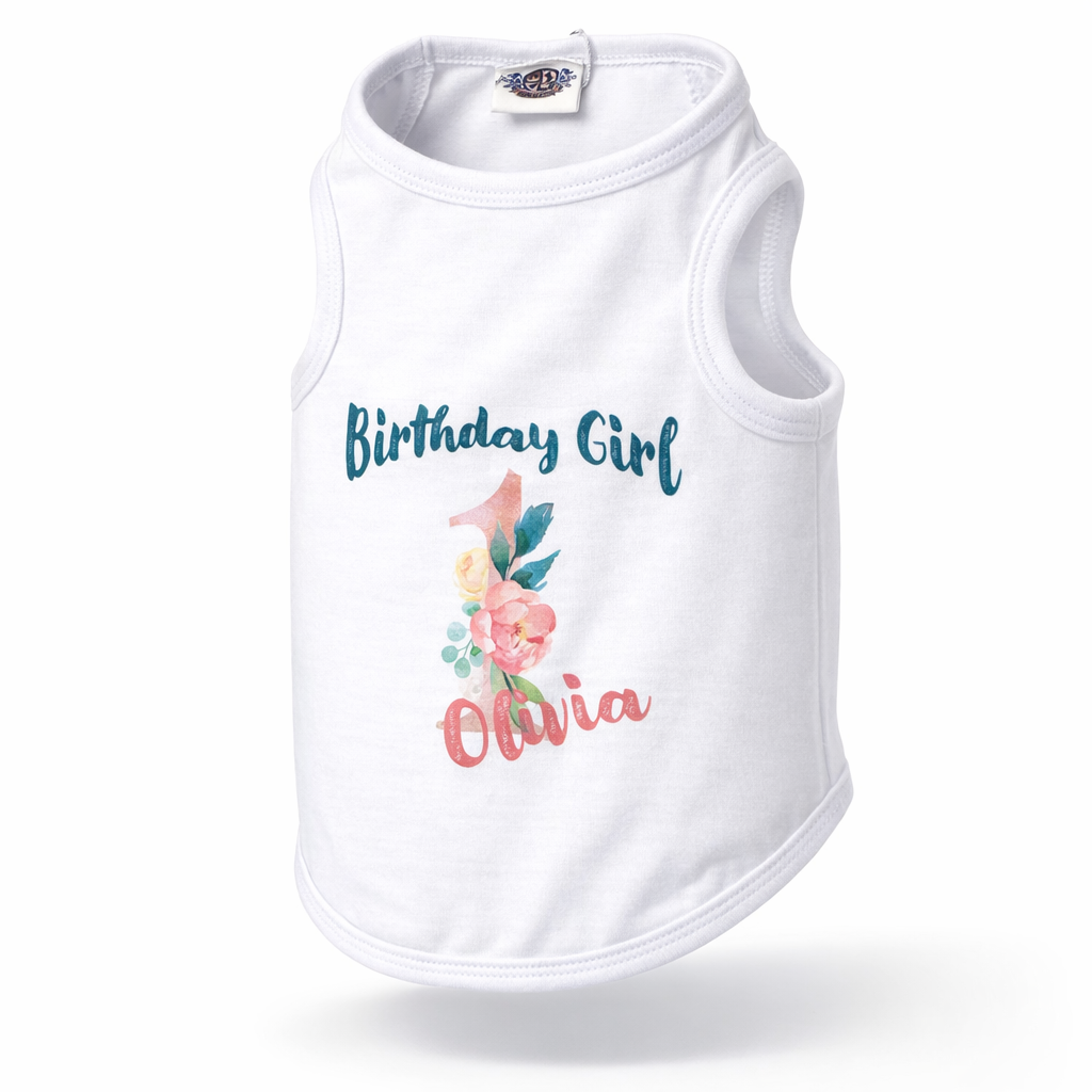 Personalized Garden Girl Birthday outfit | Birthday Girl