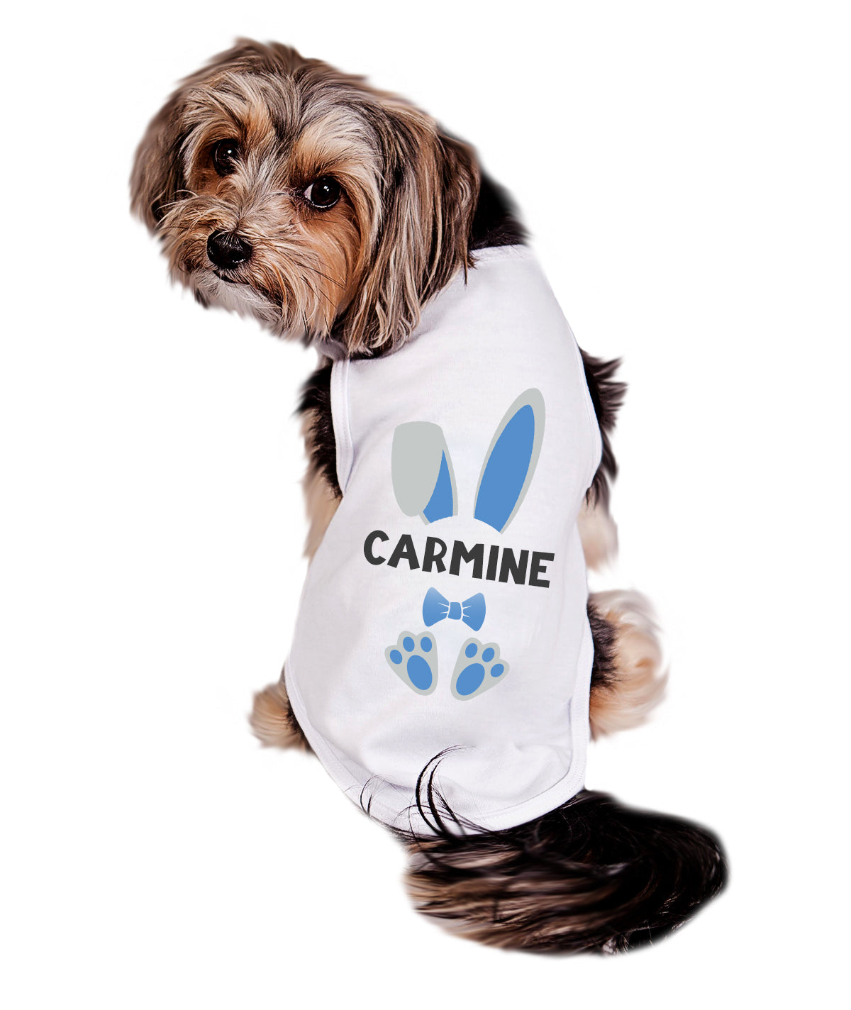 Dog Shirt | Personalized Pink & Blue Bunny Ears