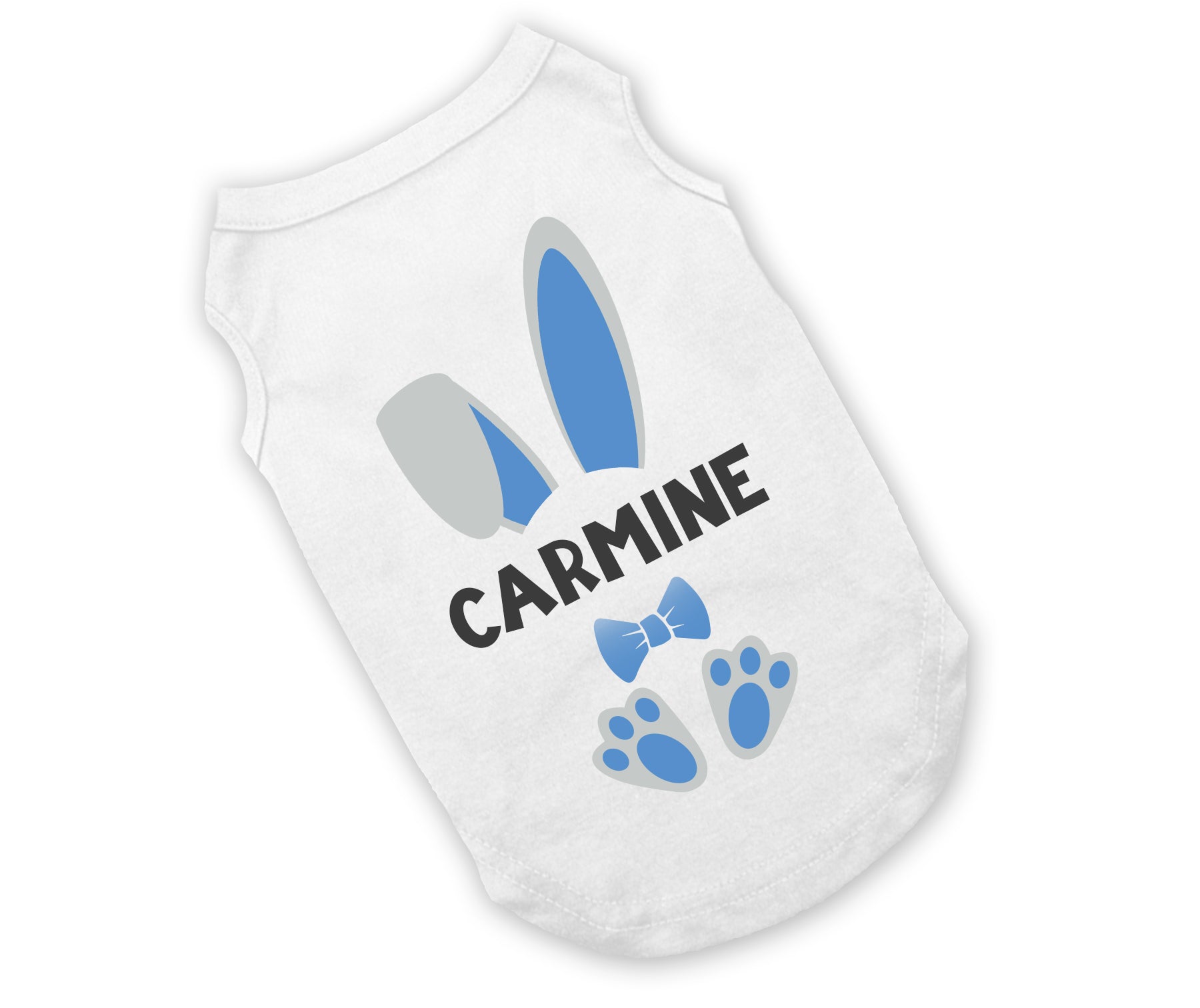 Dog Shirt | Personalized Pink & Blue Bunny Ears