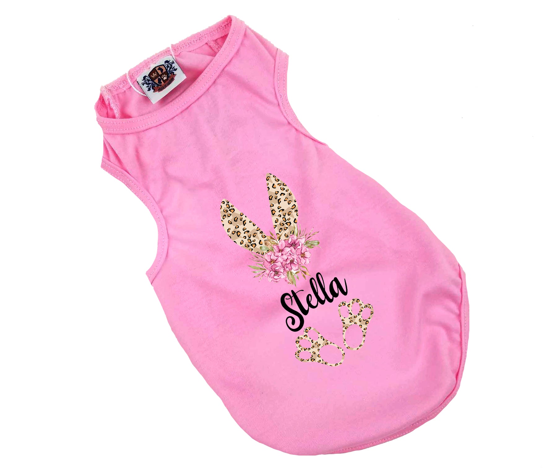 Dog Shirt | Personalized Cheetah Bunny Ears