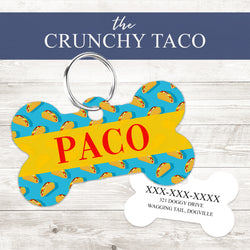 Pet ID Tag | The Crunchy Taco