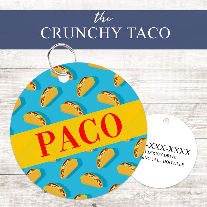 Pet ID Tag | The Crunchy Taco