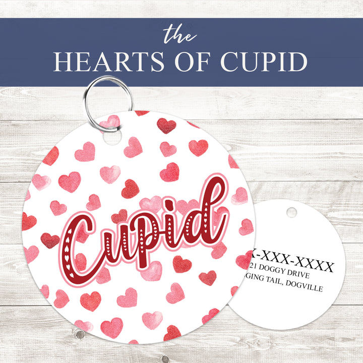 Pet ID Tag | Hearts Of Cupid