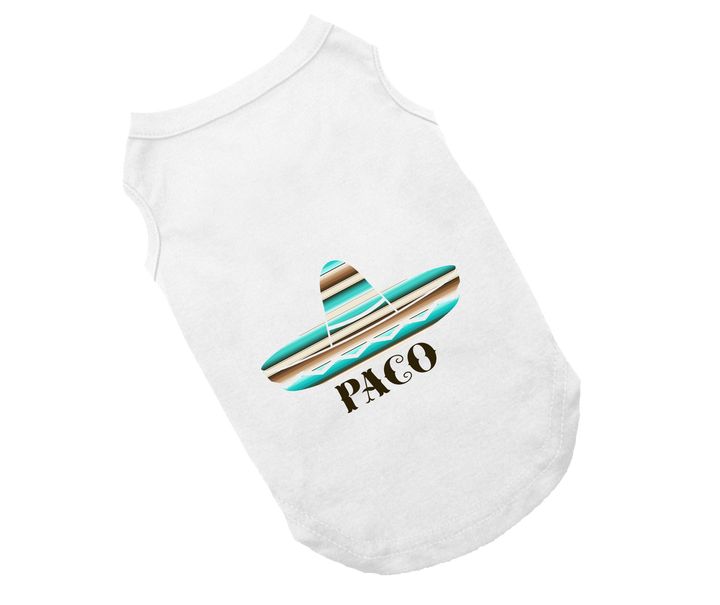 Dog Shirt | Personalized Western Sombrero