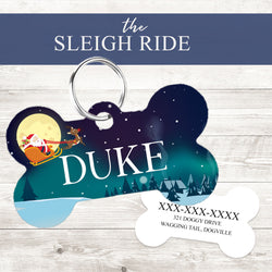 Pet ID Tag | The Sleigh Ride