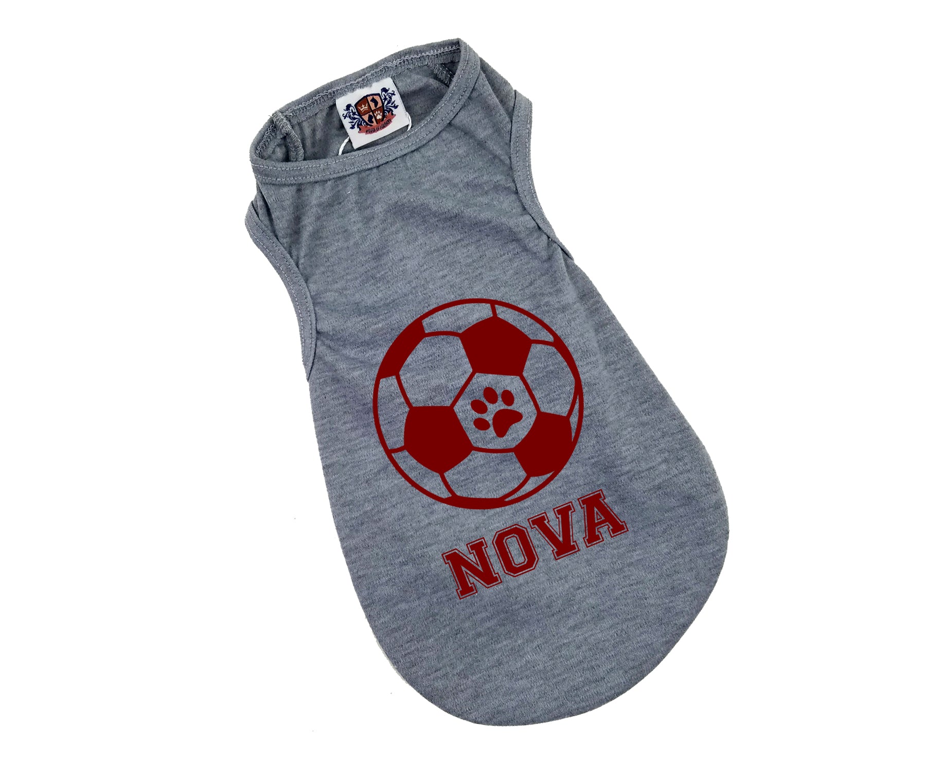 Dog Soccer Personalized Tee