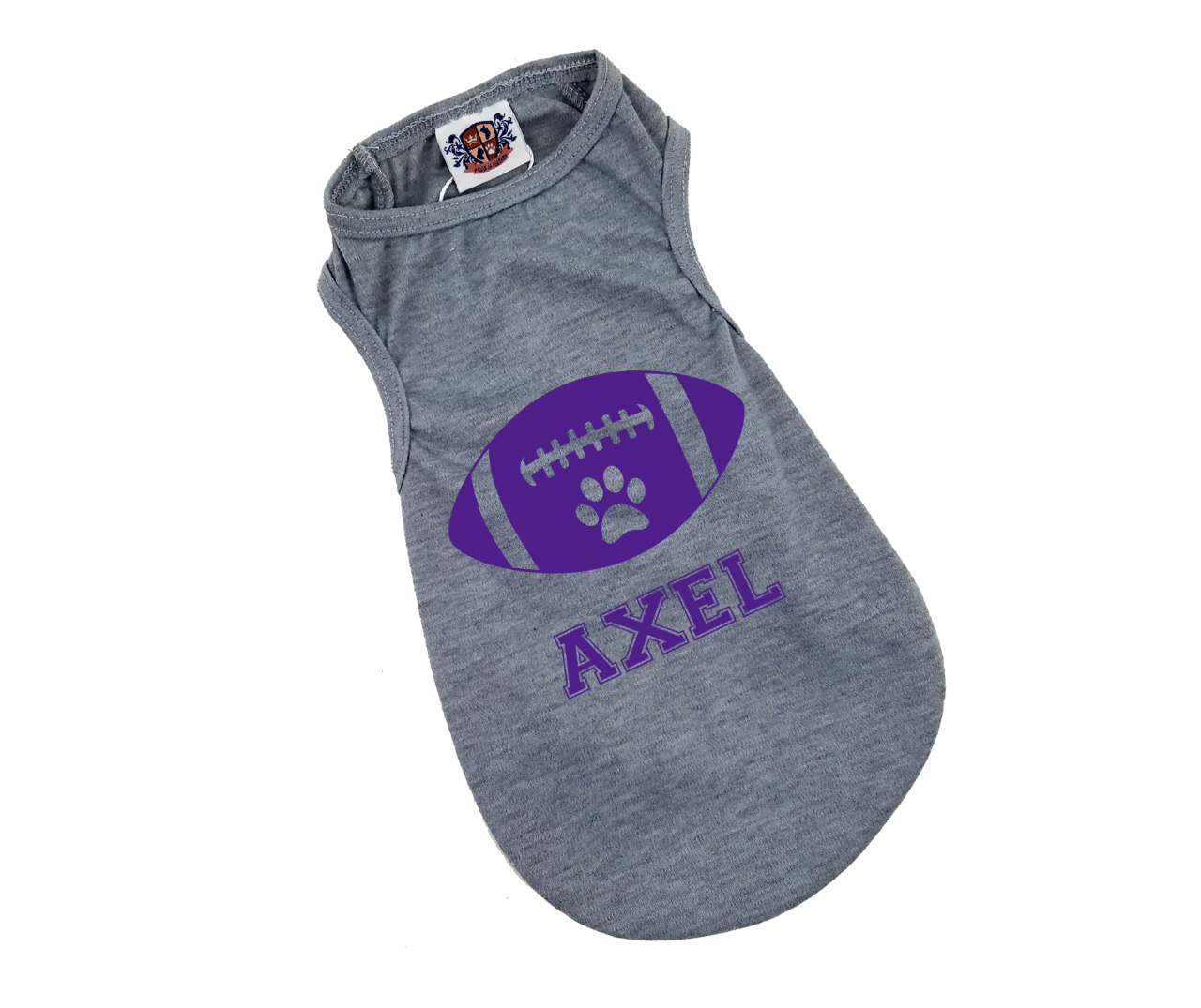 Dog Football Personalized Tee