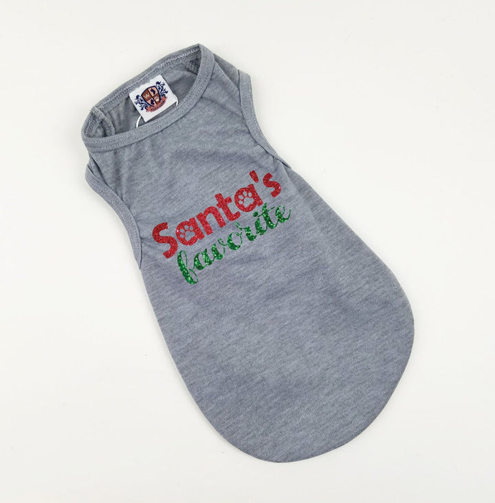 Holiday Dog Shirt | Santa's Favorite