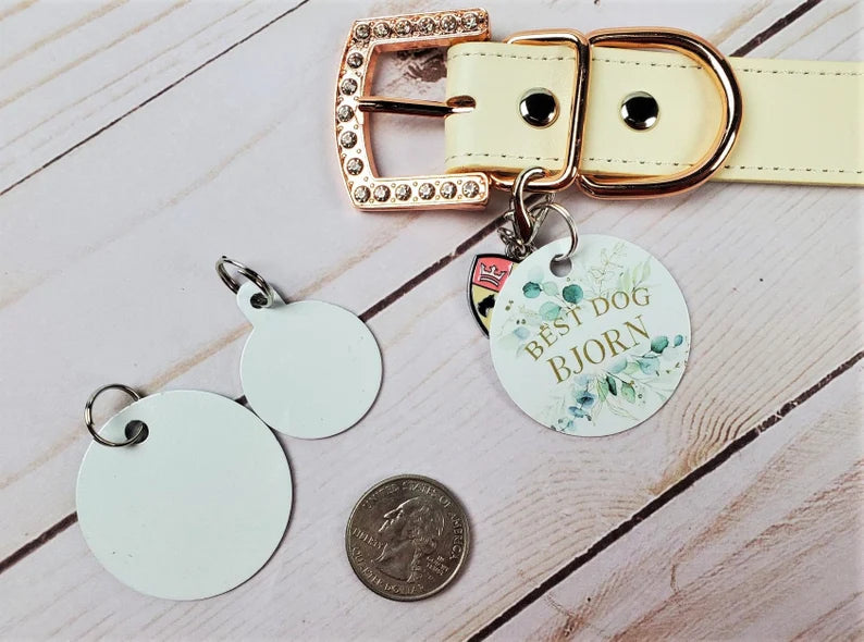 Best Dog Wedding ID Tag | 4 Color Options