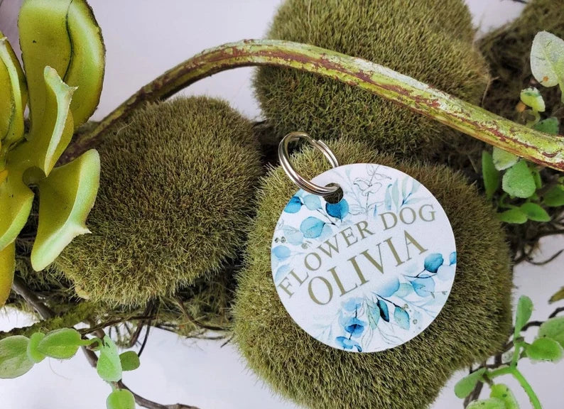 Wedding Pet ID Tag
