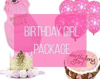 Birthday Party Package | Pink Glitter Girl