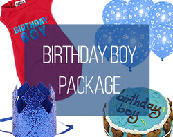 Birthday Party Package | Red and Blue Boy