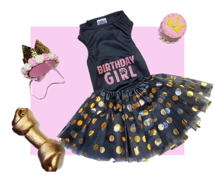 Birthday Party Package | Royal Gold and Black