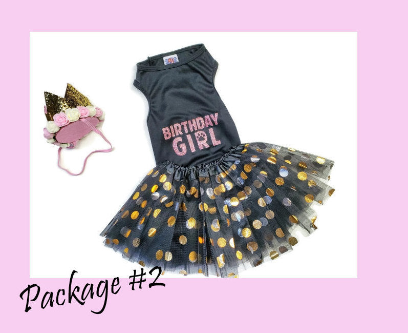 Birthday Party Package | Royal Gold and Black